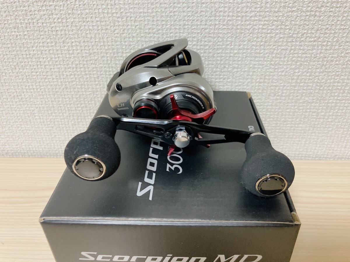 Baitcasting Reel 21 Scorpion MD 300XGLH Right Gear Ratio 7.9 Baitcasting Reel 21 Scorpion MD 300XGLH Right Gear Ratio 7.9