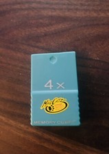 Original 2006 Mad Catz 4x Memory Cube Card for Nintendo GameCube A 251 5627 
