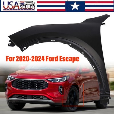 Fender For Ford Escape 2020-2024 Front Driver Side Primed FO1240329 Direct Fit
