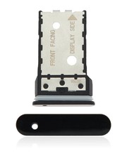 Single Sim Card Tray Compatible with Motorola Edge Plus 5G XT2061-3/2020 Black