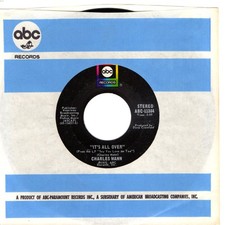 Charles Mann It's All Over ABC Soul Northern Motown