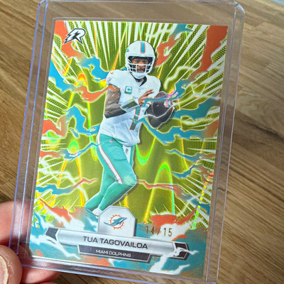 Topps 2026 Tua Tagovailoa #60 Serial Numbered 14/15 Miami Dolphins