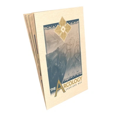 EARTHBORNE GAMES LLC Earthborne Rangers Legacy of the Ancestors: Arcology Corridor Map