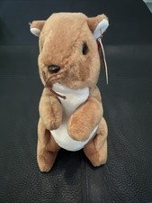 Ty Beanie Baby - NUTS the Squirrel 5.5 Inch NEW MWMTs Plush Stuffed Animal Toy