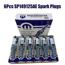 6Pcs New Iridium Spark Plugs SP149125AE OEM P...