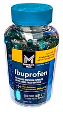 Member's Mark Ibuprofen Softgels 200 mg 400 Count EXP 12/2027