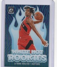 JAKOBE WALTER 2024-25 OPTIC WHITE HOT ROOKIES PURPLE PRIZM HOLO