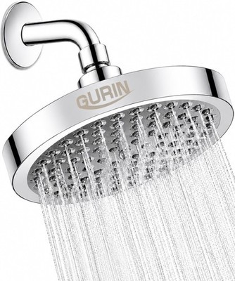 Shower Head - Powerful High Pressure Rain Shower Head 6 Inch - Luxury Rainfal...