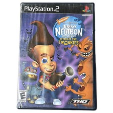 Sony PlayStation PS2 Video Game Jimmy Neutron Attack of the Twonkies Rated E