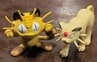 Meowth and persian Vintage Pokemon Tomy 1999 CGTSJ Nintendo Toy Figurine