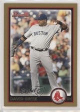 2010 Bowman Gold David Ortiz #73 HOF 2u3
