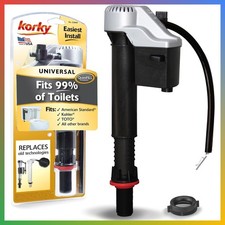 Toilet Fill Valve Universal Quiet Refill Replacement 7.75 to 13.5 Inch