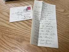 Hazaribagh INDIAN RAILWAYS MOTORCYCLE TRAVAILS !  1913 LETTER GURDON  DCM WW1