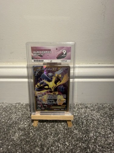 Pokémon TCG 2016 Fates Collide Alakazam EX 125/124 Secret FA Foil ACE 9