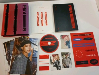 ATEEZ ZERO : FEVER Part.1 Diary Version CD Album With Photocards