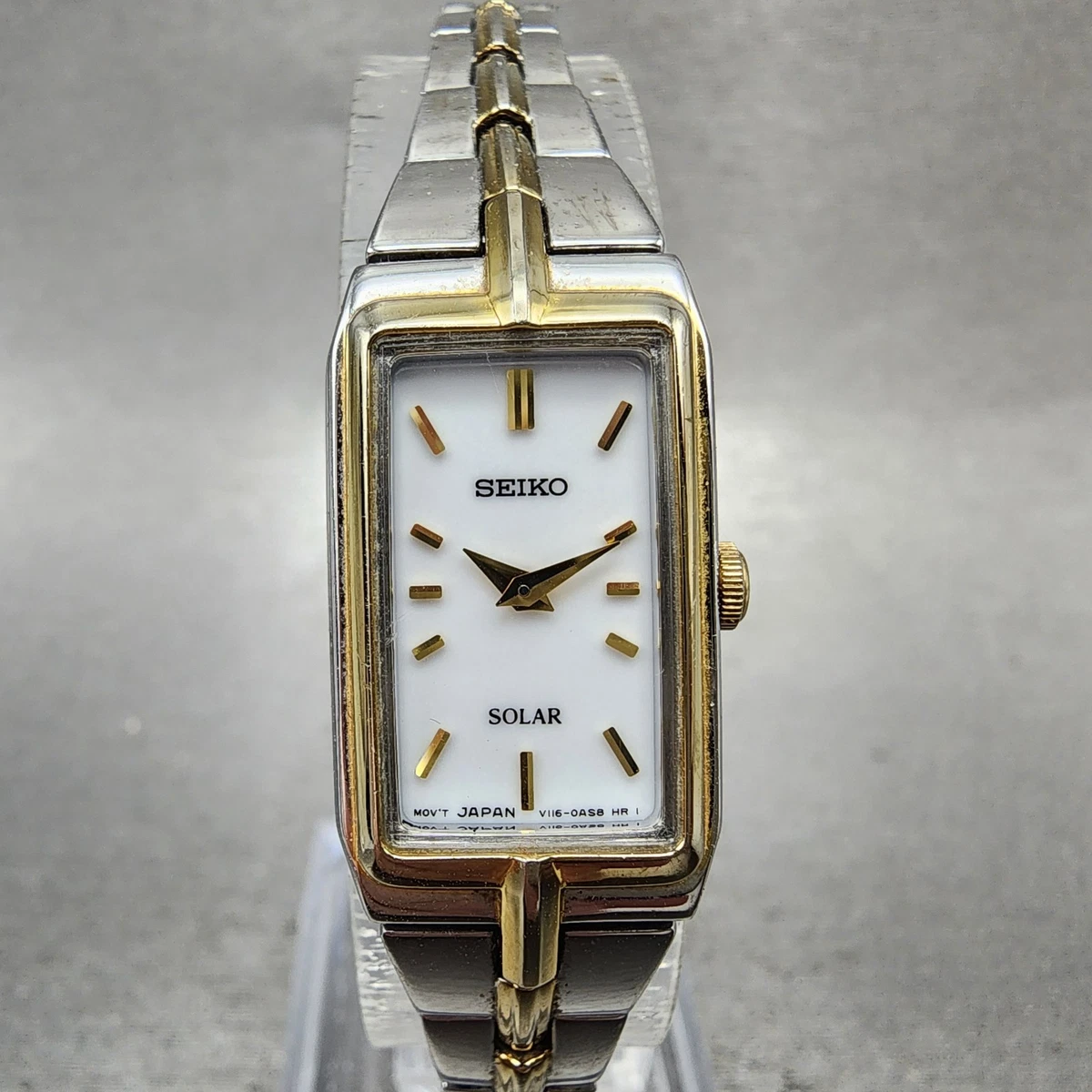 Seiko Solar Gold Band Wristwatches | eBay