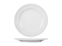 Teller Aus Porzellan Arcadia Weiß Flach 25 Cm