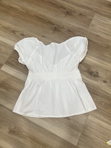 Top Brandy Melville Blair Blanco Talla XS/S - Imagen 2 de 7