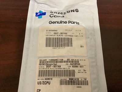 Samsung Microwave LED Display Board DE07-00114A - New OEM