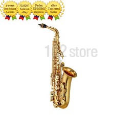 Yamaha YAS-480 Sassofoni contralto standard oro con custodia rigida - senza tariffe negli Stati Uniti