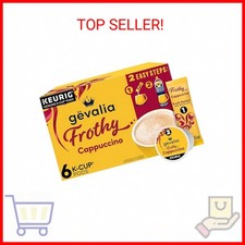 Gevalia Frothy 2-Step Artificially Flavored Cappuccino Espresso Style K  Cup Coff
