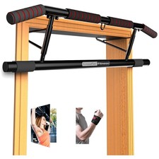 Multi-Angle Grip Doorway Pull Up Bar - Fitness Chin-Up Frame