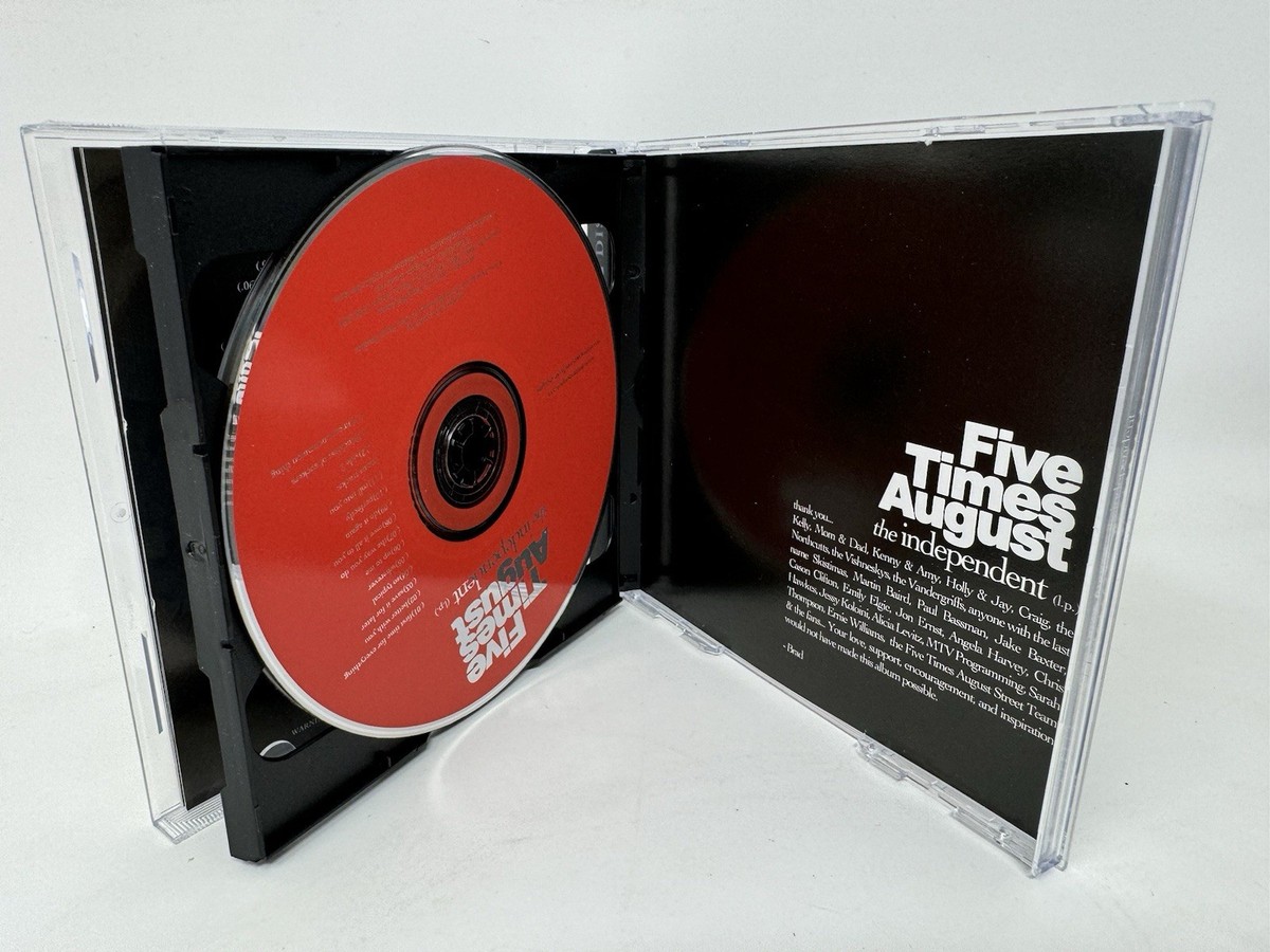 Independent by Five Times August SIGNED (CD, 2007) 733792755628| eBay