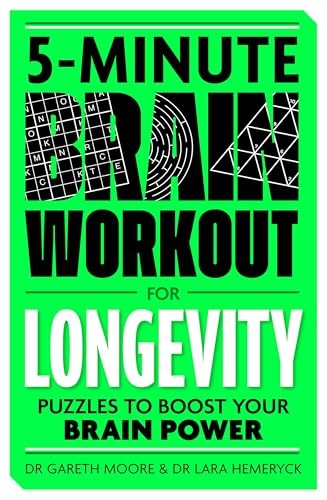 5Minute Brain Workout for Longevity by Dr Gareth Moore PAPERBACK 9781789298215 - Image 6