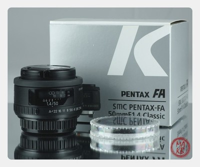 [EXC+++] SMC Pentax-FA 50mm F1.4 (2023 Classic) Unique Rainbow Flare Art Lens