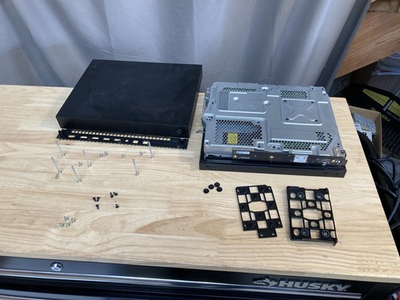 #ad #ad Microsoft Xbox One X Console Black Parts Repair No HDD No Power $40.00