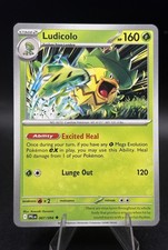 Ludicolo 007/094 Pokémon TCG Me02: Phantasmal Flames Regular NM/M