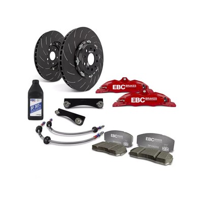 EBC Big Brake Kit vorne für Audi S3 8V Mk3 - Apollo 6 Topf 355mm rot