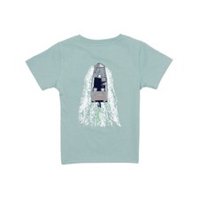 Properly Tied Boys On The Water Short Sleeve T-Shirt Marine Mist