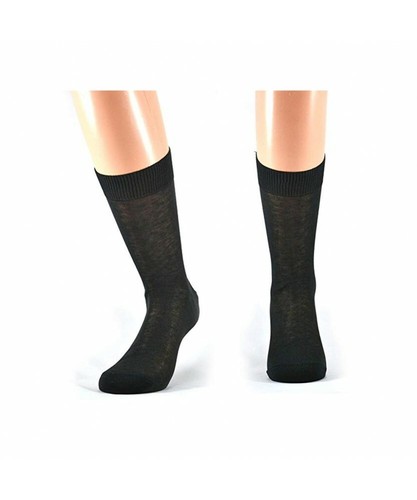 6 paia di calze UOMO corte in 100% Cotone Filo di Scozia 500FDS - Imagen 1 de 14