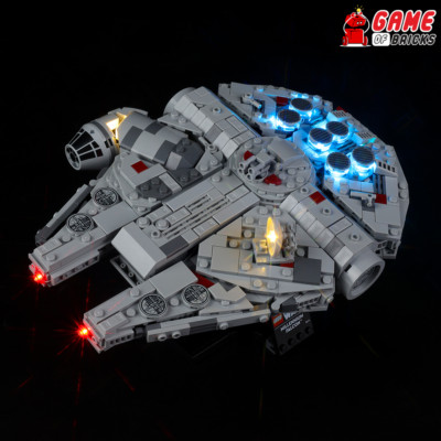 LED Light Kit for Millennium Falcon - Compatible with LEGO  75375