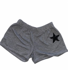 Firehouse girls beaded star shorts XS 4-5 