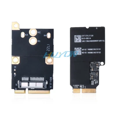 Adapter Card+Antenna+BCM94360CD WIFI Bluetooth4.0 Dual Band Card For A1418 A1419 - Image 1 of 4
