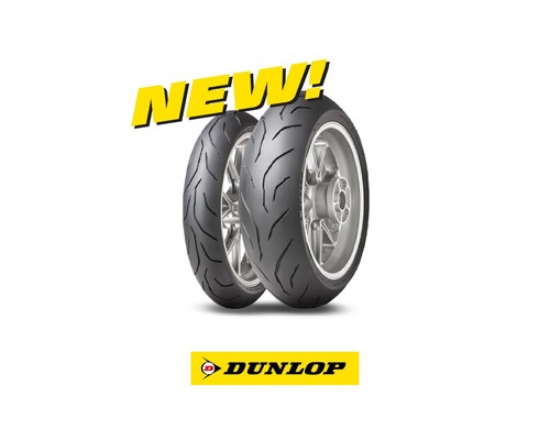 Pneumatici Moto Dunlop Sportsmart MK4 Nuovi Coppia Gomme 120 + 180 Dot 2024 - Imagen 3 de 4
