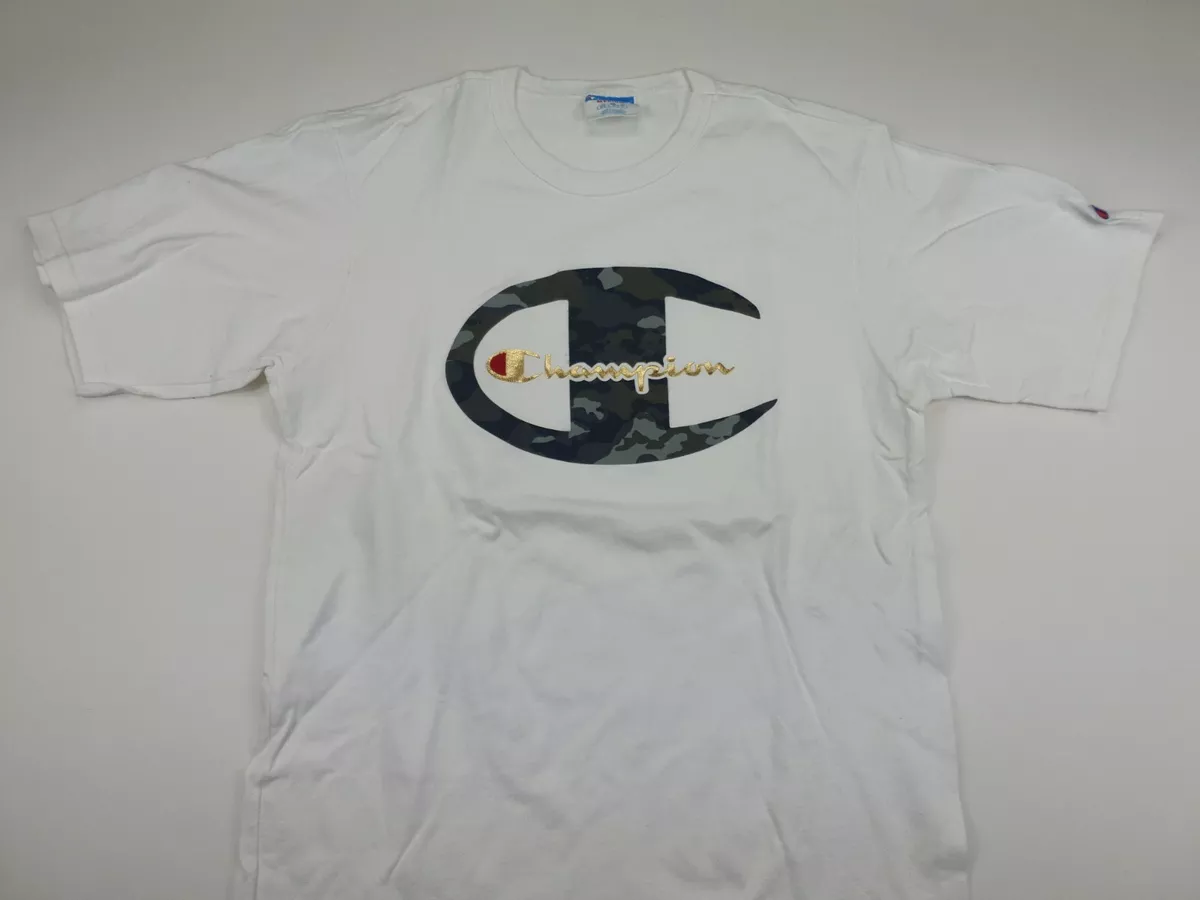 Champion vintage hotsell logo t shirt