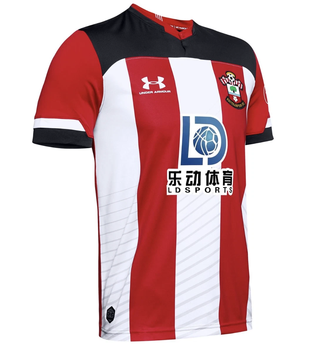 Under armour FC Southampton Jersey Red White all Sizes New