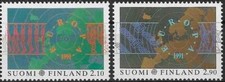 Timbres Europa CEPT Cosmos Finlande 1110/1111 ** (77580FL)