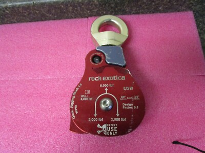 Rock Exotica  4.5'' Omni Block Rigging Pulley MHP58