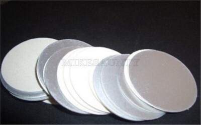10000PCS Plactic Laminated Aluminum Foil Lid Liners For Induction Sealing 21M iv