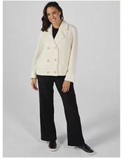 Bnwt Stunning Marlawynne Detailed Sumer Jacket Creme Fresh Size 3xl Rrp £96.00