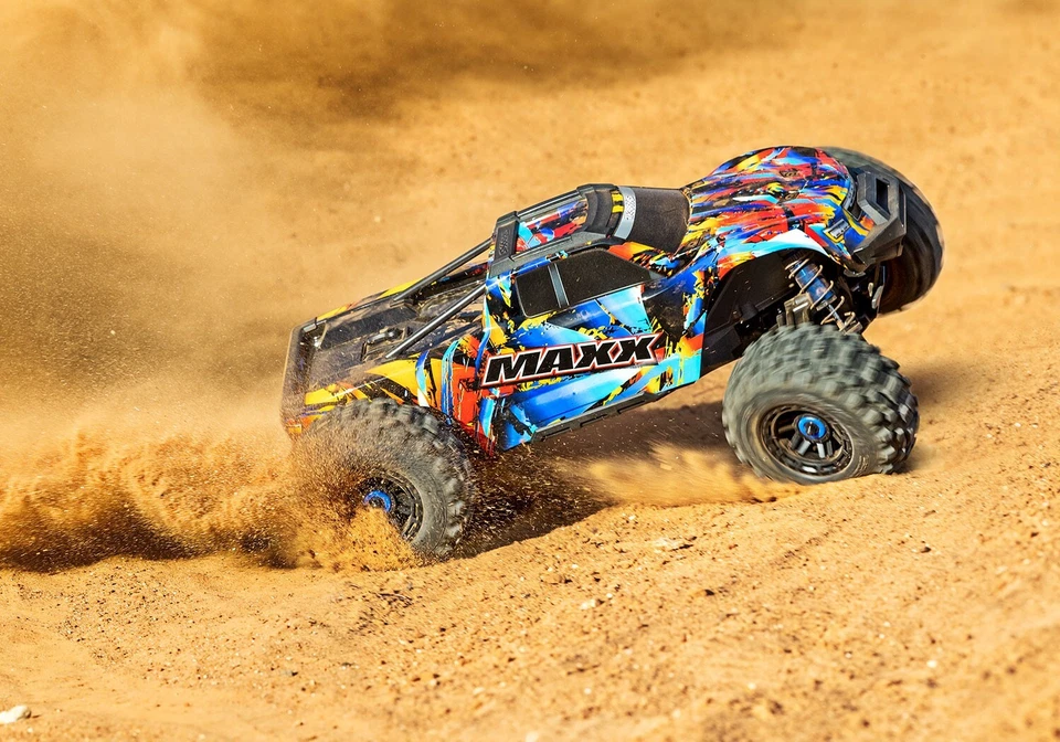 Traxxas MAXX VXL WIDEMAXX Rock n Roll 4S BRUSHLESS Automodello 4x4 89086-4 RNR - Immagine 3 di 4