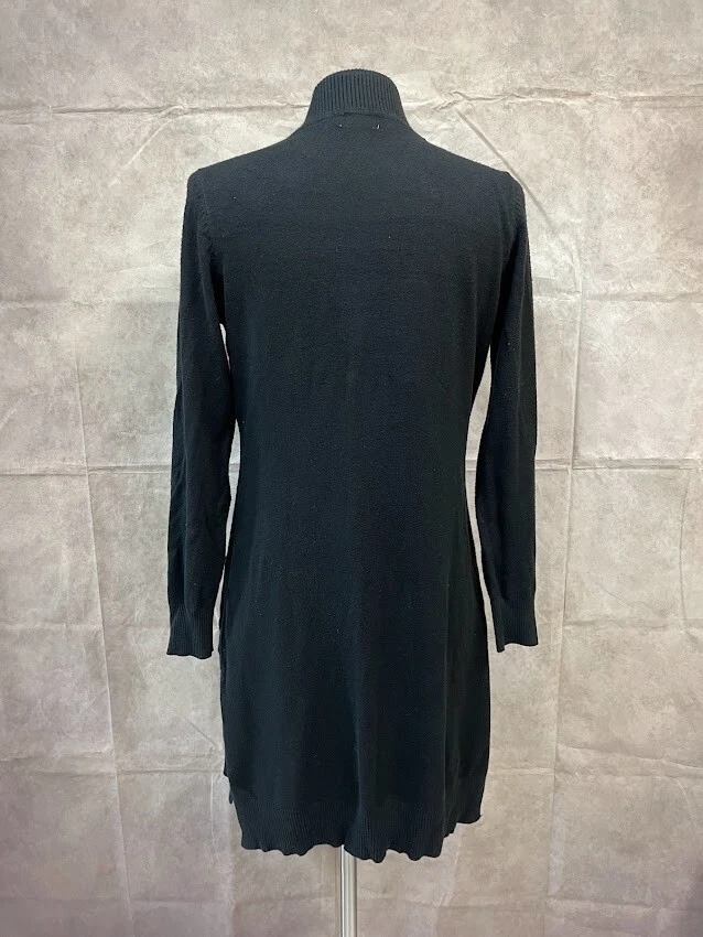 Suéter cárdigan negro frente abierto Cielo para mujer manga larga talla L Foto 3 de 4