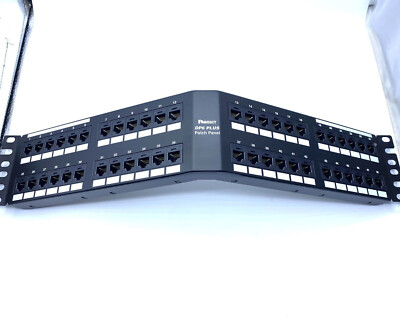 PANDUIT dpa48688tgy category-6?48ポートAngled Punchdownパッチ