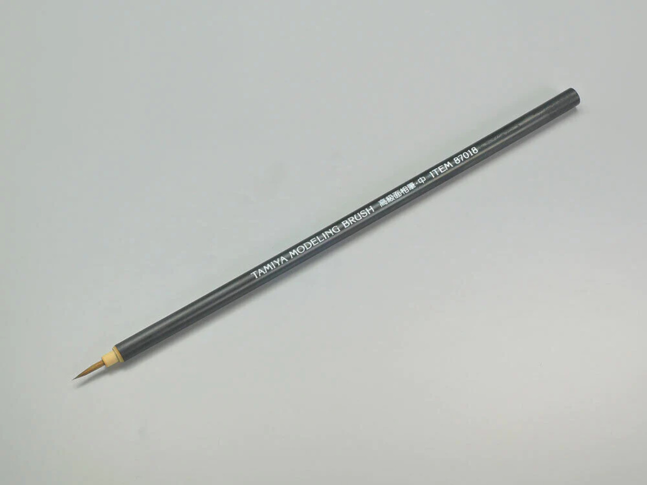 Tamiya 87018 H.G. Pointed Paint Brush Medium, for RC & Plastic Kits, NIP