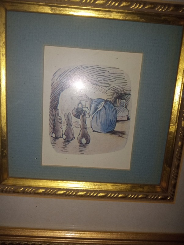Beatrix Potter Type Bunnies Print