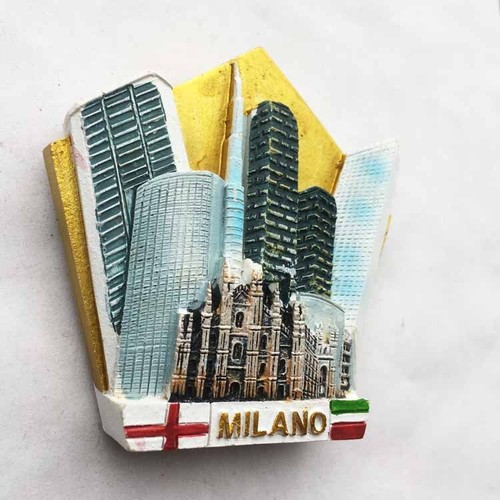 Magnete 3D Forte Mauritius – Souvenir In Resina Fatto A Mano – Decorazione Per Frigorifero – 4x9 Cm